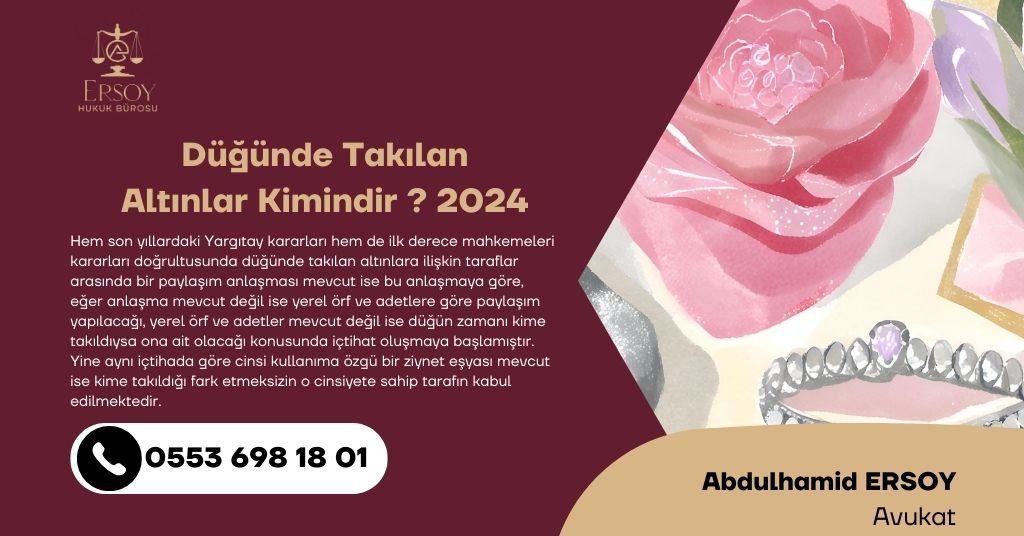 düğünde takılan altın