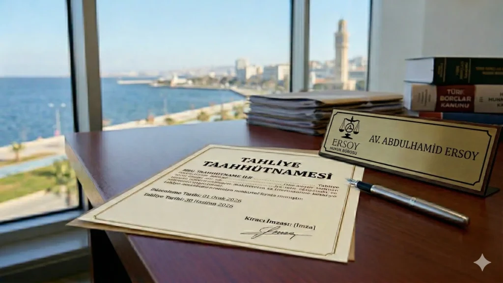 tahliye taahhütnamesi geçerlilik şartları izmir kira avukatı